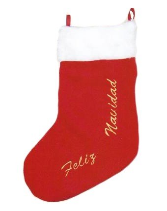 Bota de Navidad NV753 - foto 1 artesfera.cl