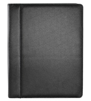 Carpeta Simil Cuero Negra OF816 - foto 3 artesfera.cl