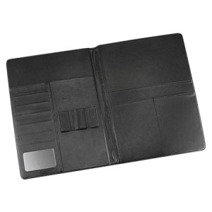 Carpeta Simil Cuero Negra OF816 - foto 4 artesfera.cl