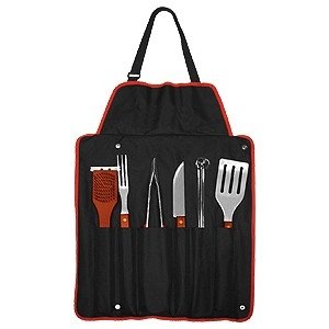 Set de Asado Delantal RG414 artesfera.cl