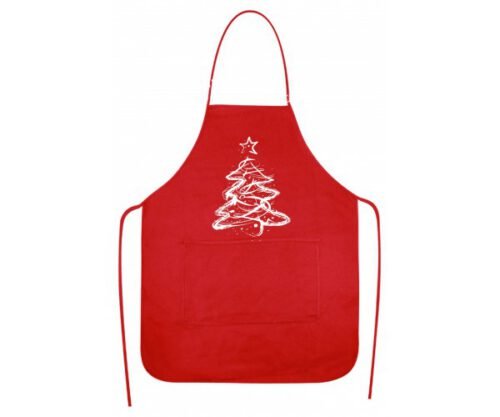 Delantal Navideño NV755 - foto 1 artesfera.cl