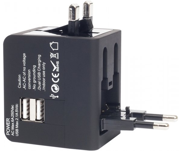 Adaptador/Cargador de Viaje TL360 artesfera.cl