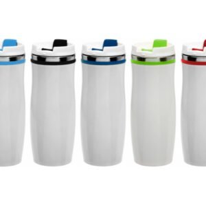 Mug Metálico Cuerpo Blanco TZ317 artesfera.cl